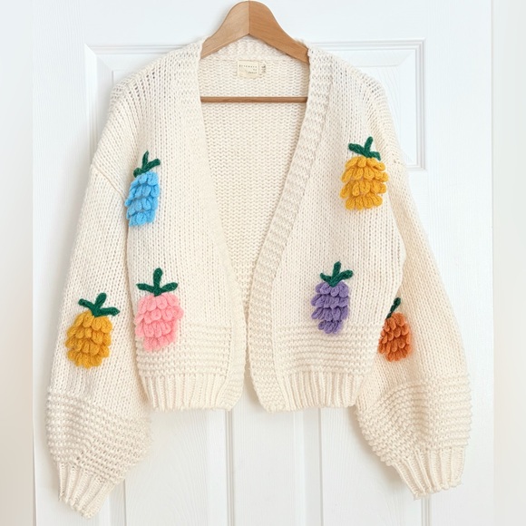 Dreamers Sweaters - Dreamers Knit Cardigan Size S/M